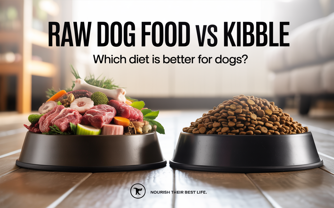raw dog food vs kibble
