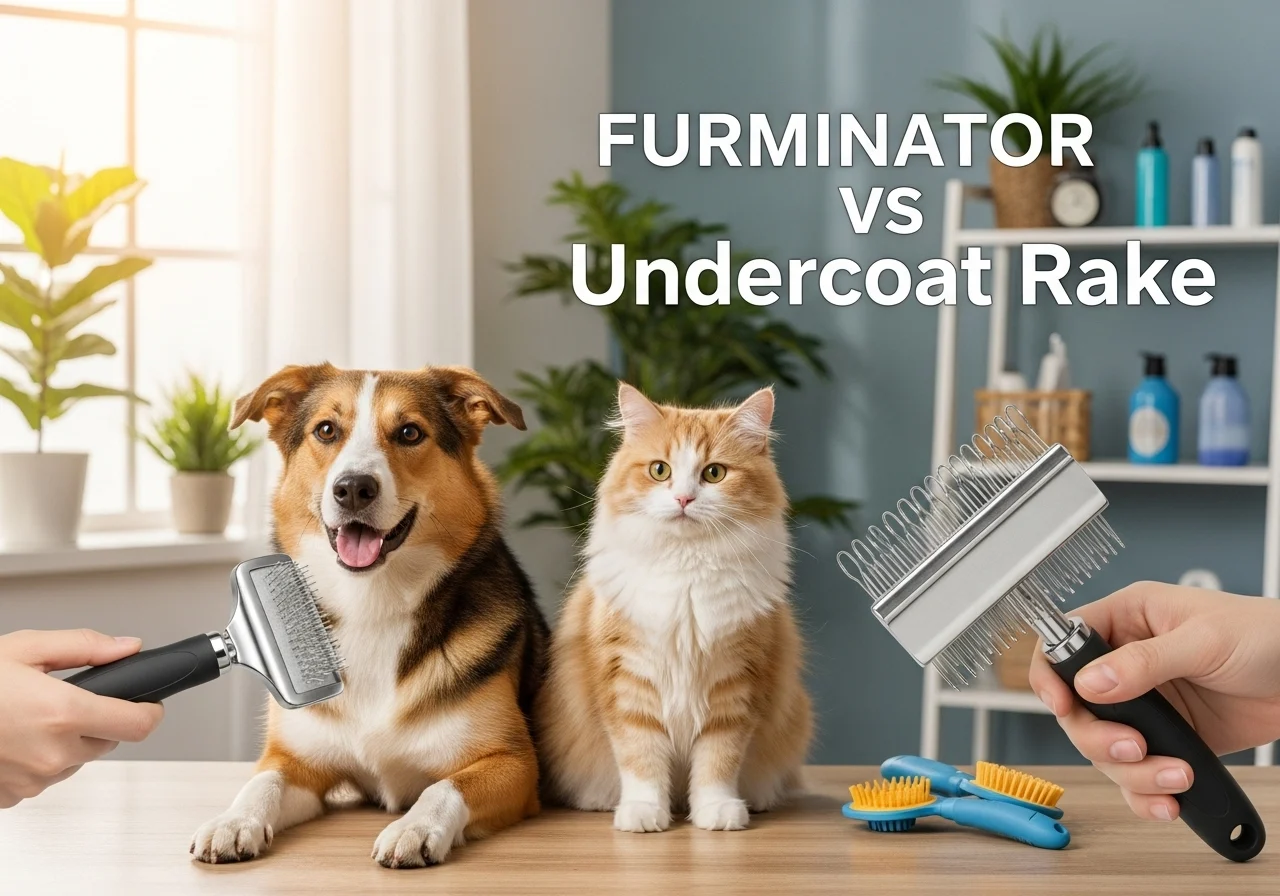 Furminator vs Undercoat Rake: Best Pet Grooming Tool for Shedding