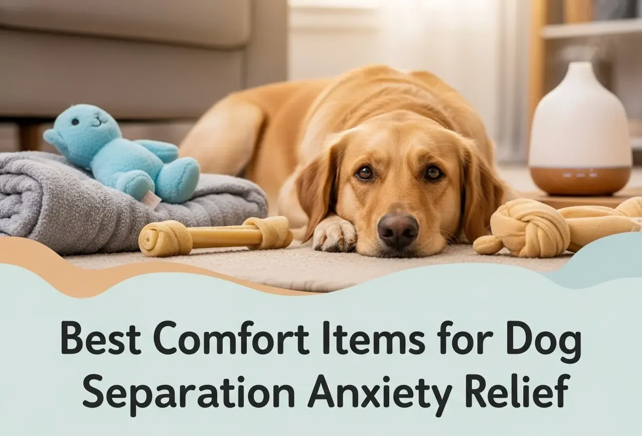 Best Comfort Items for Dog Separation Anxiety Relief