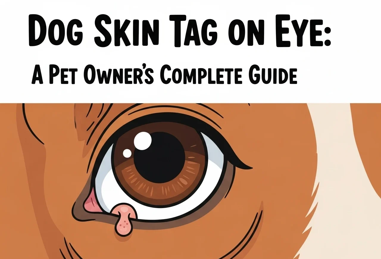 Dog Skin Tag on Eye