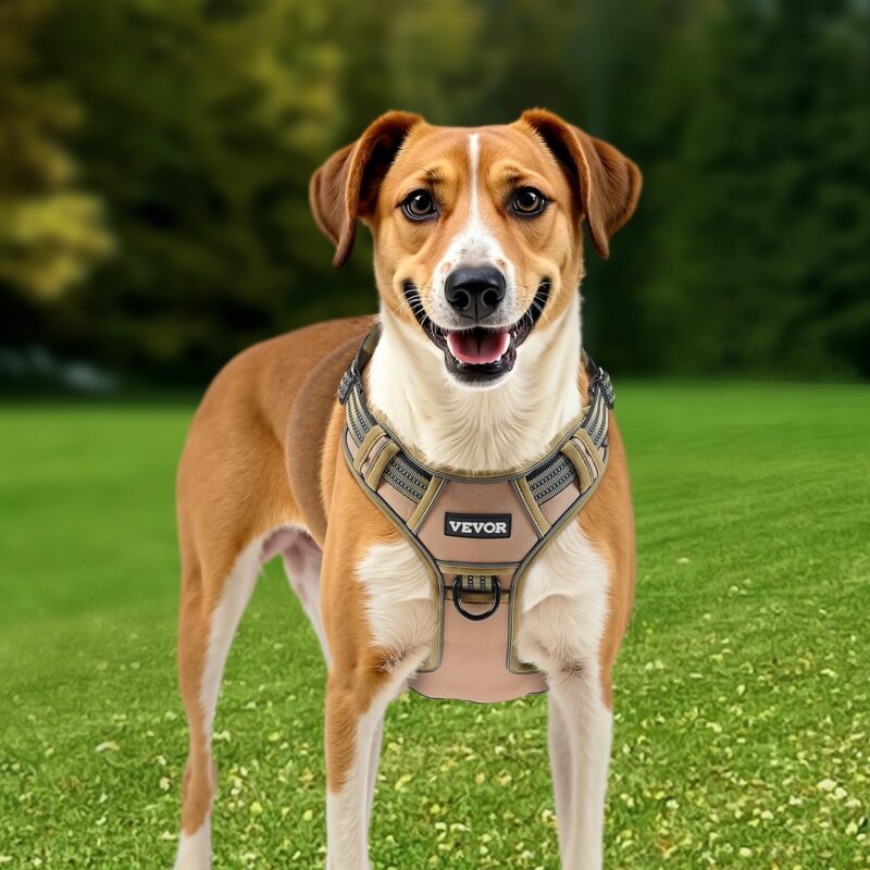Dog Harness For Large Dogs No Pull Tactical Dog Harness Adjustable Pet Vest - Image 7