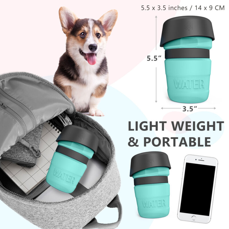 Foldable Travel Dog Water Bottle & Dispenser - Image 10