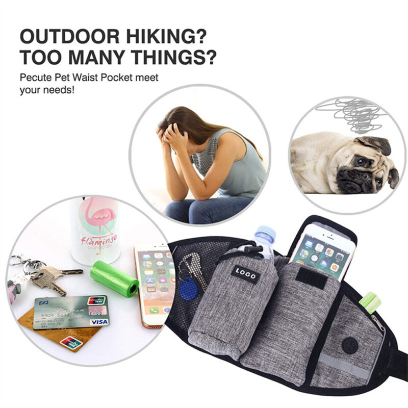 Hands-Free Dog Training Leash with Waist Bag – Running, Walking & Storage - Image 6