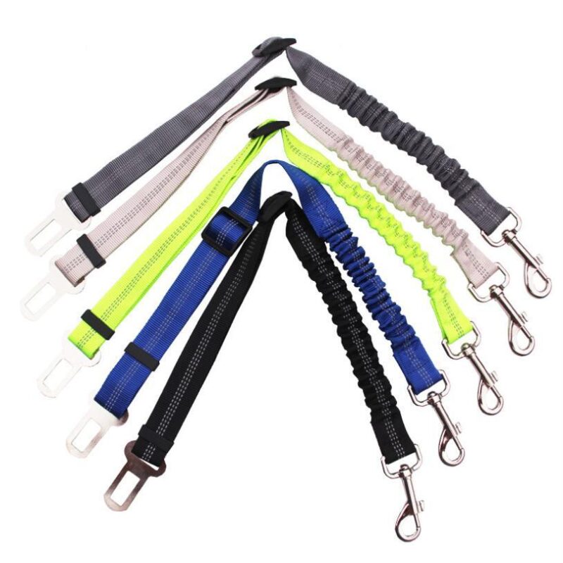 Adjustable Reflective Dog Car Seatbelt Harness - Image 6