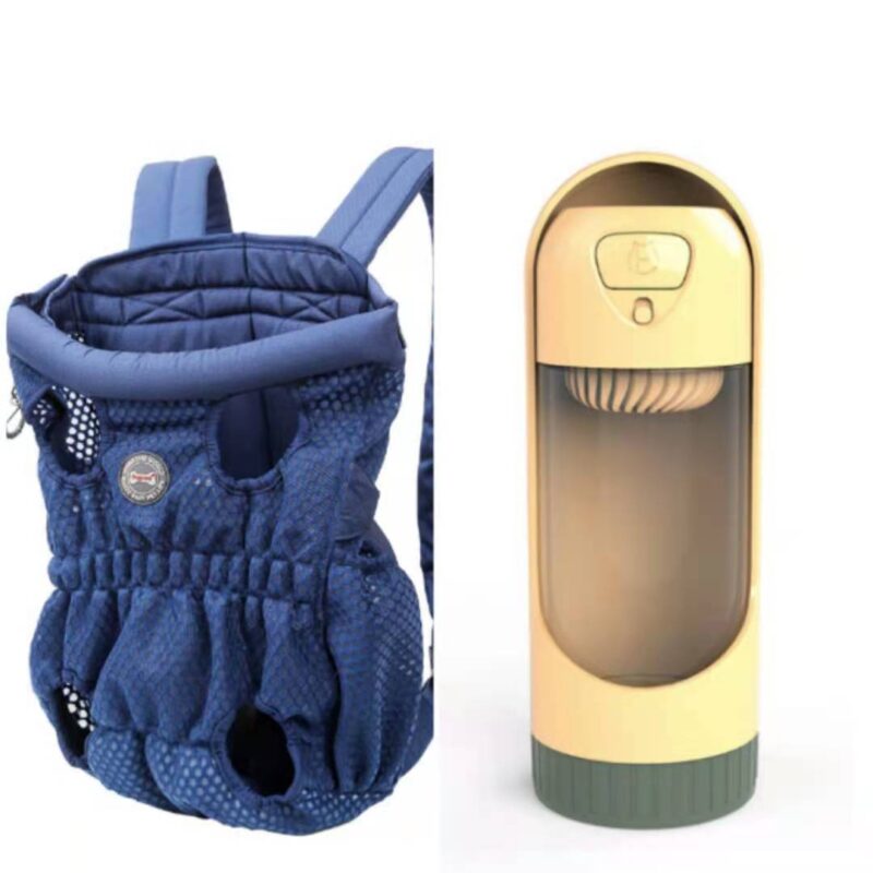 Waterproof Dog Carrier Backpack with Leg Open Design - Image 2