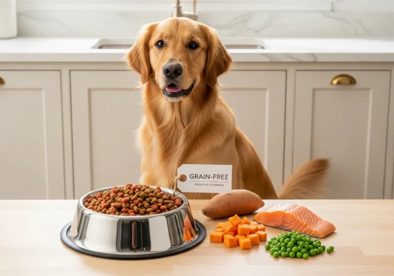Grain-Free Dog Foods for Sensitive Stomachs
